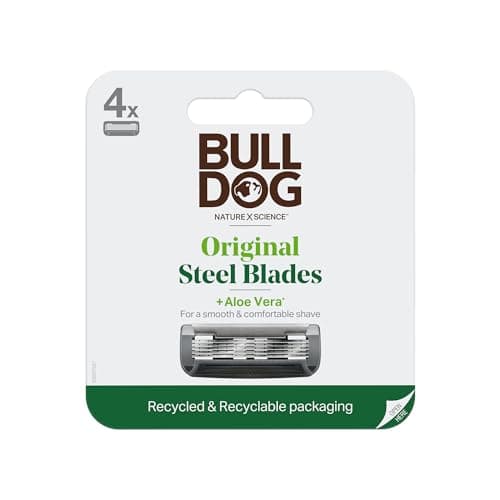 Bulldog, Razor Blades Steel Original 4 Count