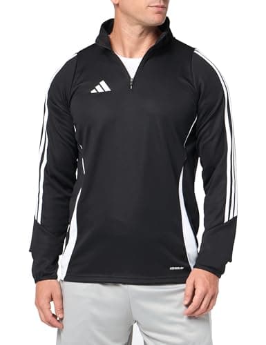 adidas Men's Tiro 24 Training Top, Black/White, Large