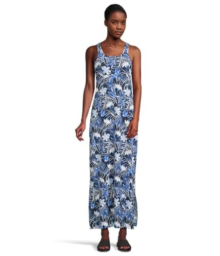 Columbia Women's Freezer Maxi Dress, Collegiate Navy Tropicfield, X-Small