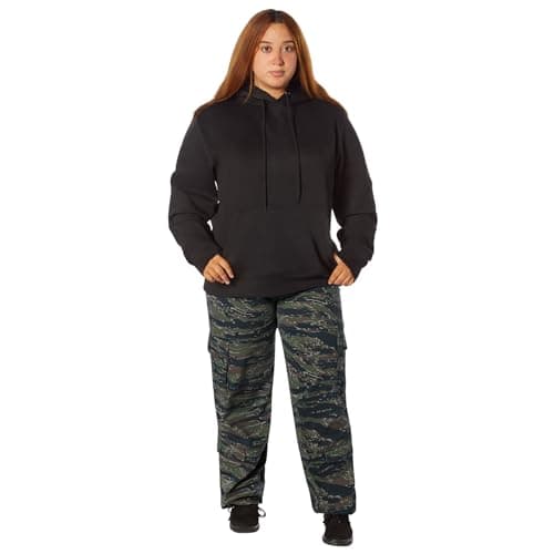 Rothco Womens Vintage Paratrooper Fatigue Pants (US, Alpha, Small, Regular, Regular, Tiger Stripe Camo)
