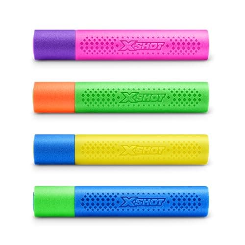 XSHOT Water Foam Blaster by ZURU, Water Toy, Water Battles, Big Water Toy for Children, Teen and Adults (4 Pack)