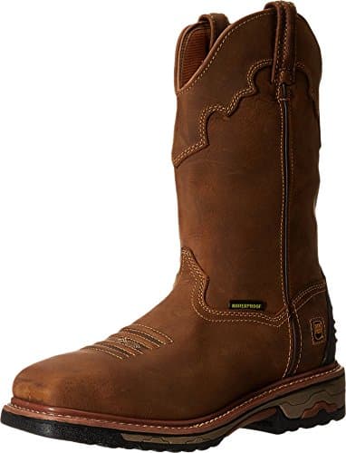 Dan Post Mens Blayde 1 Inch Waterproof Steel Toe Work Safety Shoes Casual - Brown - Size 9 EW