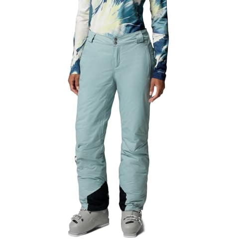 Columbia Womens Bugaboo II Insulated Waterproof Snow Pant, Crushed Blue, XX-Large x L
