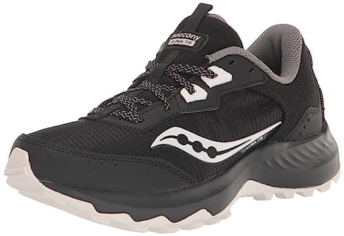 Saucony Women's Aura Tr, Black/Fog, 7.5