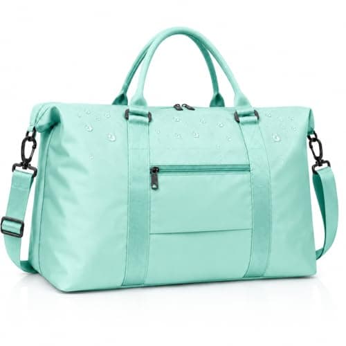 Grass Weekender Travel Bag - Small Gym Bag for Men & Women, Overnight Bag with Trolley Sleeve, Airplane Travel Essentials