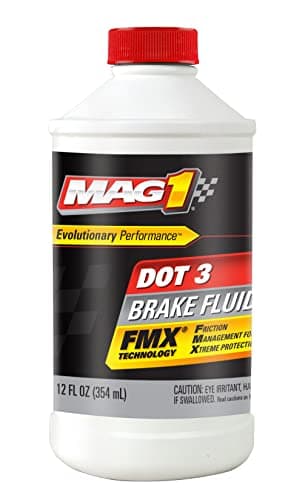 MAG 1 00122 DOT3 Brake Fluid - 12 Ounces