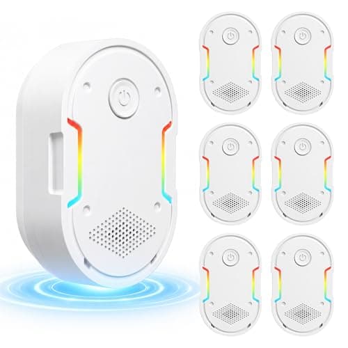 Pest Pro New 2026 4-Mode Upgraded Ultrasonic Mouse & Pest Repellent Plug in, Bug Repeller Deviced for Spiders Roaches Rodents and Flies 6 Pack