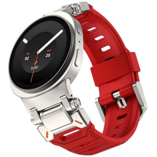 KADES Rugged FKM Sport Band for Galaxy Watch 9/8 & 8 Classic