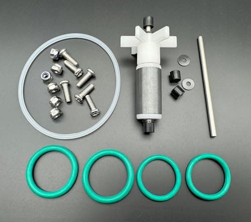 RTPOWER Parts P4071 58113 Hot Tub Water Pump E02 Repair Kit for Coleman Lay-Z-Spa (w/Impeller & Shafts)