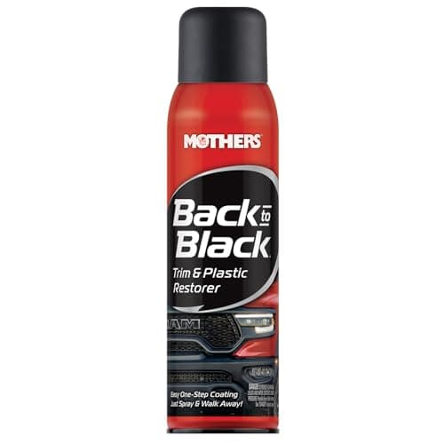 Mothers Back-to-Black Trim & Plastic Restorer, 10 oz. Aerosol (06110)