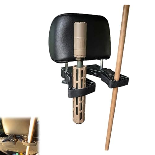 The Ultimate Universal Seat Back Gun Rack, Universal Adjustable Rifle Mount, Heavy Duty Automotive Rifle Holder for Hunting Outdoor, Vehicle Rifle Holder for Truck & SUV