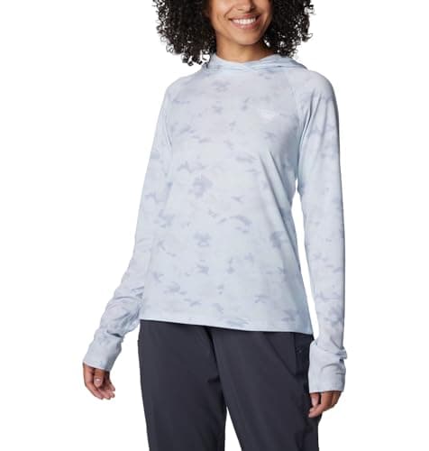 Columbia Women's PFG Uncharted Hoodie, Cirrus Grey Uncharted Waters, X-Small