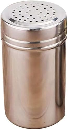 Stainless Steel Seasoning Shaker, Spice Dispenser Bottle with Multi-Hole