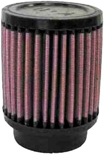 K&N High-Flow Original Lifetime Universal Clamp-On Air Filter: High Performance, Premium, Washable: Flange Diameter: 2.5 In, Filter Height: 4 In, Flange Length: 0.625 In, Shape: Round, RD-0700