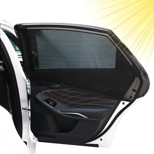 2-Pack 42.5"x21.5" Car Rear Window Sunshades, Car Window Shade Suitable for Stroller Rear Windows, Ideal for Outdoor Camping, Providing Sun Shade and Privacy