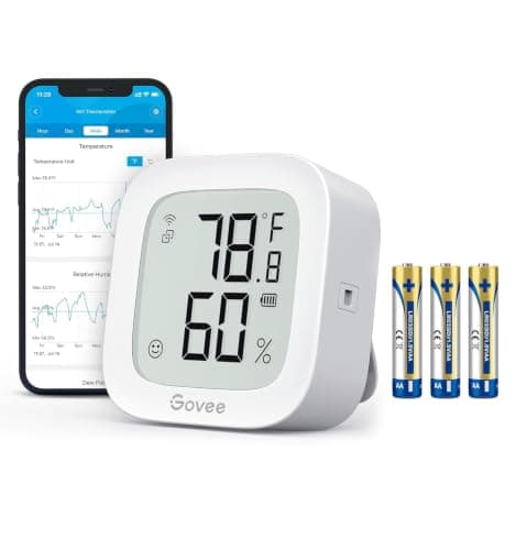 Govee WiFi Thermometer Hygrometer H5103 with Electronic Ink Display