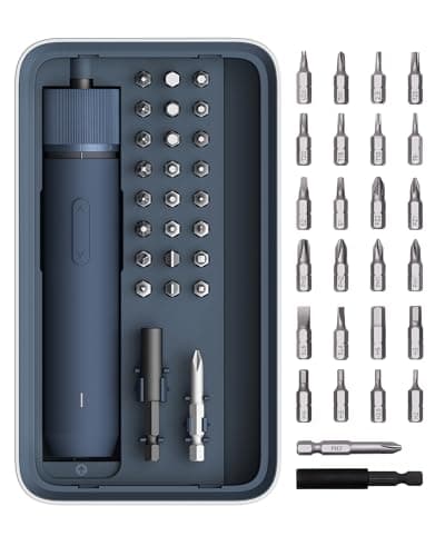 HOTO 25-Piece Upgraded Electric Screwdriver Kit, Cordless Screwdriver