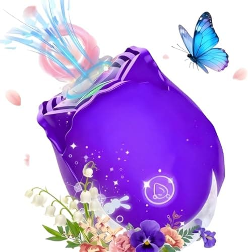Rose Toy Rose Sex Toys Clit Sucker Sex Adult Toys Vibrator Dildo for Women, Clitioral Sucker Vibrates Rose Vibratoer, 10 Modes SD-22