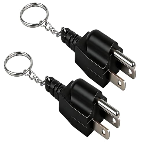 2Pcs Neutral Ground Bonding Plug for Floating Neutral Generator RV，Black