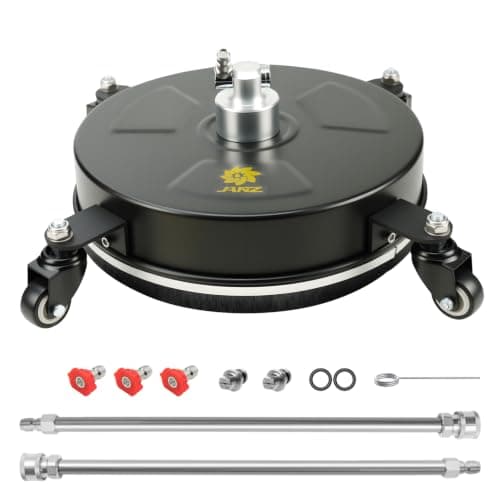 JANZ 14'' Black Pressure Washer Surface Cleaner