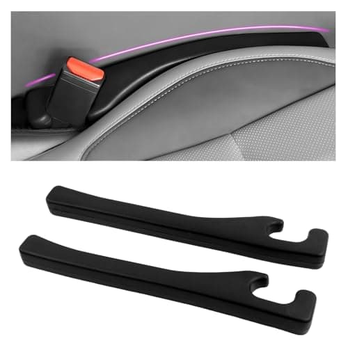 YGDMD 2PCS Car Seat Gap Filler,Tender Car Seat Side Gap Filler for Filling Gaps & Keeping Keys/Small Items from Falling Out,Resilient Vehicle Accessories Cars Gaps Fillers for Vehicle