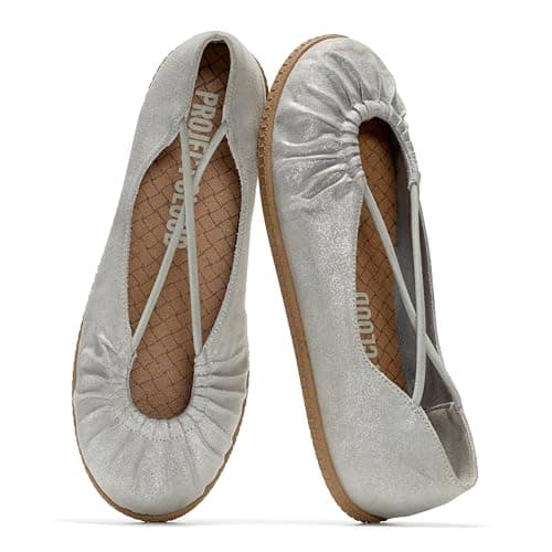 Project Cloud Lightweight Ballet Flats & Ballerina Shoes for Women (Cheers)
