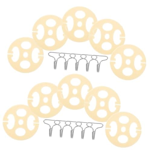 LIFKOME Car Seat Cover Hooks Set 10 Metal Fastener Clips Seat Cover Metal Hook and Plates for Secure Installation Helps Prevent Slipping Lightweight for Automotive Interior Accessories