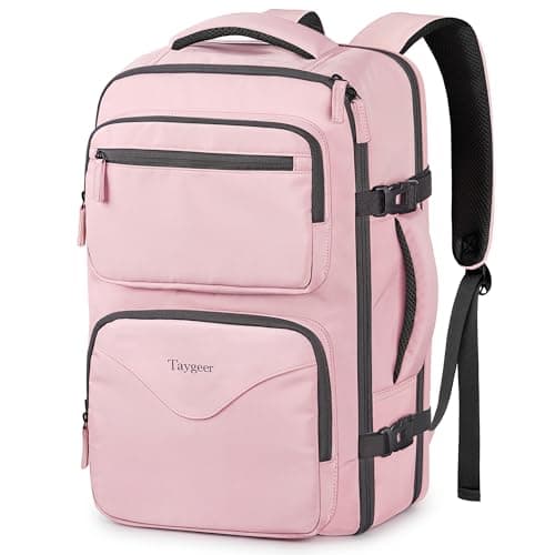 Taygeer Travel Backpack for Women, Travel Personal Item Bag with Shoe Pouch