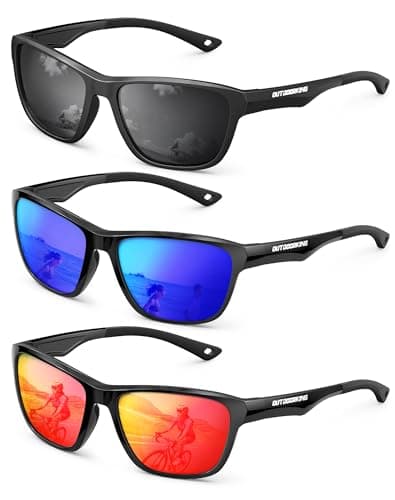 KALIYADI Polarized Sunglasses Men Womens-Sunglasses: Sun Glasses Lightweight Frame for Driving Fishing UV400 Protection