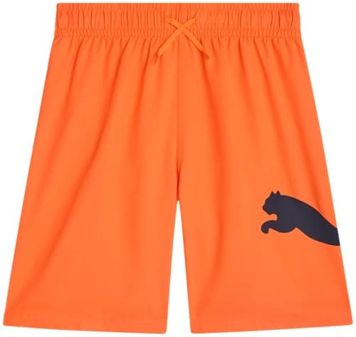PUMA Boys Quick Dry Swim Trunks Bathing Suit with Pockets Mesh Lining