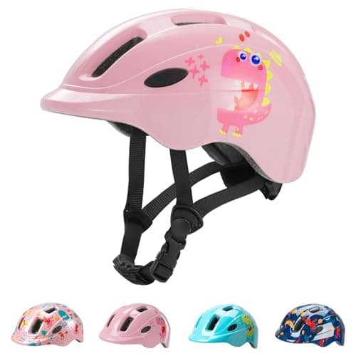 Favoto Kids Bike Helmet for Boys & Girls, Ages 3-5, Adjustable, S