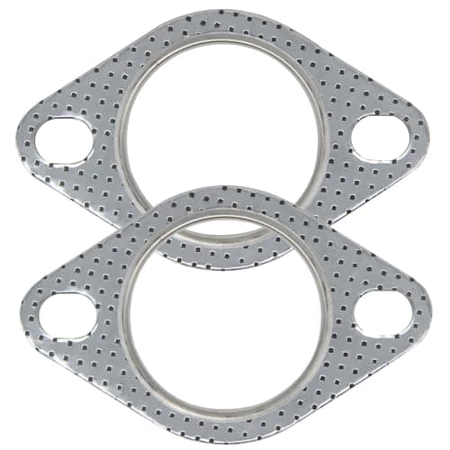 YSIL 2" Exhaust Gasket 2-Bolt for Muffler Flange Manifold 2PCS