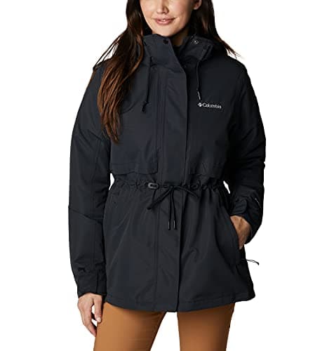 Columbia Women's Drop Ridge Interchange Jacket, Black, Medium