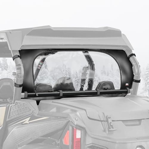 KEMIMOTO 950 G2 Soft Rear Windshield Roll Up/Down Zipper Screen Window