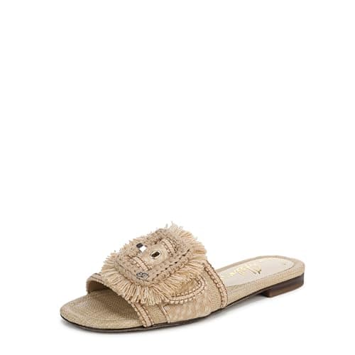 Sam Edelman Women's Bambi Slide Sandal Summer Sand Multi 5.5 M