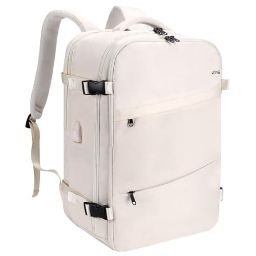 HOMIEE 50L Travel Backpack Large Suitcase Water Resistant Carry on Luggage