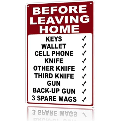 Funny Metal Tin Sign Sweet Home -Before Leaving Home Bring Key for House Room Bedroom Decor 8X12inch