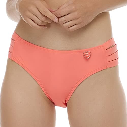 Body Glove Smoothies Nuevo Contempo Solid Full Coverage Bikini Bottom Swimsuit Sunset