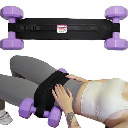 Srjornth Pro Portable Hip Thrust Belt a Hook and Loop Fastener badge