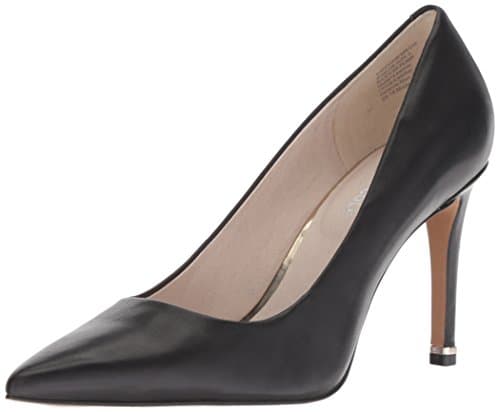 Kenneth Cole New York Women's Riley 85 Pump, Black Leather, 10