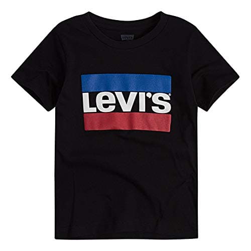 Levi's Boys' Sportswear Logo T-Shirt, Black, 2T