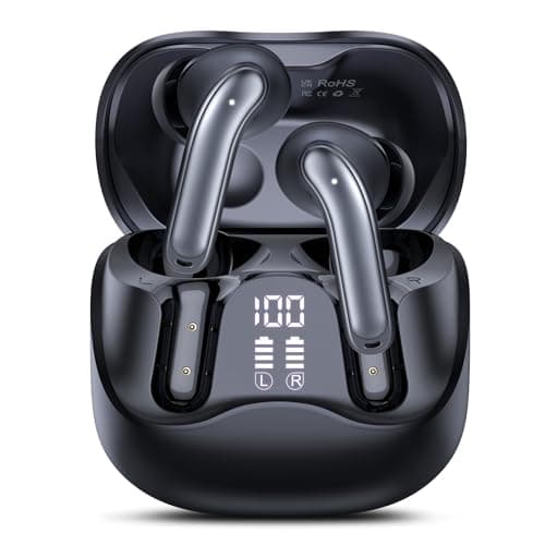 DUCOCUB Bluetooth Headphones Wireless Earbuds, Black