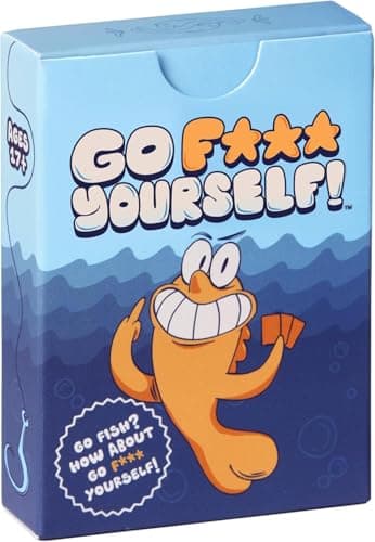 Go F Yourself! Grown Up Go Fish Card Game, Funny Gag Gift Card Deck
