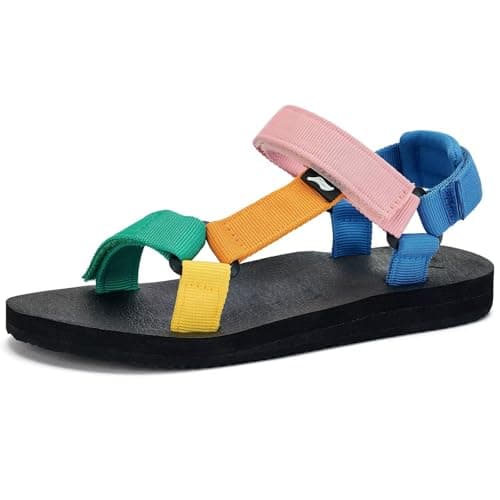 YOCCI Kids Hiking Sandals Boys Girls Sport Athletic Water Shoes for Walking