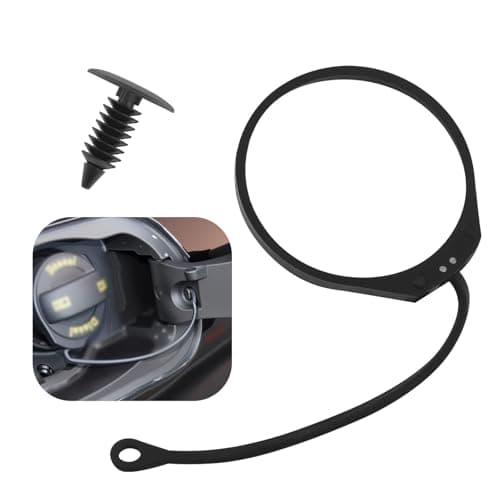 EWOJUYE Anti-Lost Car Gas Cap Tether with Eyelets,OEM#180201556 / 1J0201550