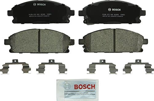 BOSCH BC855 QuietCast Premium Ceramic Disc Brake Pad Set - Compatible with Select Acura MDX; Infiniti Q45, QX4; Nissan Pathfinder, Quest; FRONT