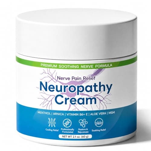 TSCHZMFDC Neuropathy Cream, Neuropathy Pain Relief for Feet, 2.1 Fl Oz
