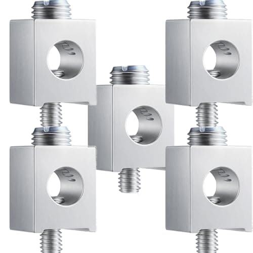 5 PCS #4-2/0 Neutral Lug Kit, Aluminum Grounding Lugs for Circuit Breaker and Electrical Connections