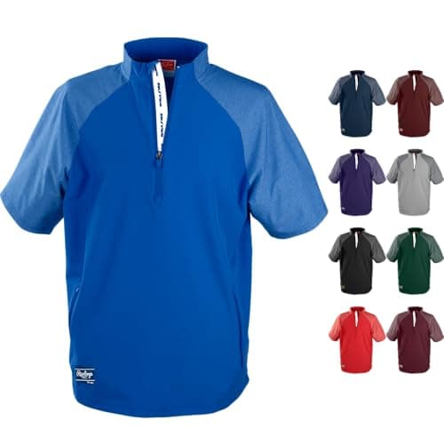 Rawlings | COLORSYNC Short Sleeve Cage Jacket | Adult Large | Royal