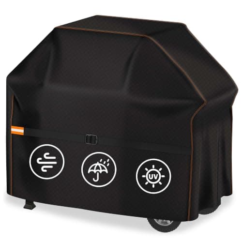 Enzeno Grill Cover for Outdoor Grill Waterproof,58 inch BBQ Gas Cover